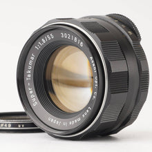 Load image into Gallery viewer, Pentax Asahi Super Takumar 55mm f/1.8 M42 Mount
