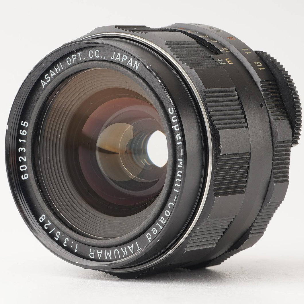 Pentax Asahi Super-Multi-Coated TAKUMAR 28mm f/3.5 M42 Mount