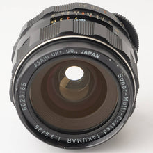 Load image into Gallery viewer, Pentax Asahi Super-Multi-Coated TAKUMAR 28mm f/3.5 M42 Mount
