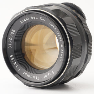 Pentax Asahi Super Takumar 55mm f/1.8 Pentax M42 Mount