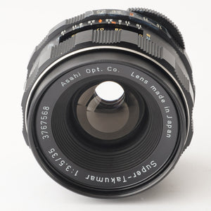 Pentax Asahi Super Takumar 35mm f/3.5 Pentax M42 Mount