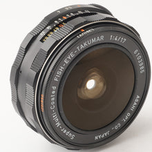 Load image into Gallery viewer, Pentax Asahi SMC FISH EYE Takumar 17mm f/4
