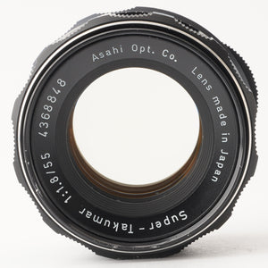 Pentax Asahi Super Takumar 55mm f/1.8 M42 Mount