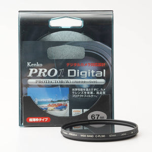 ケンコー Kenko PRO1 Digital Protecter Wide Band C-PLW 67mm レンズフィルター