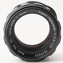Load image into Gallery viewer, Pentax Asahi Super Takumar 105mm f/2.8 M42 Mount
