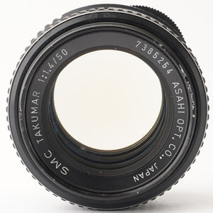Pentax Asahi SMC TAKUMAR 50mm f/1.4 M42 Mount