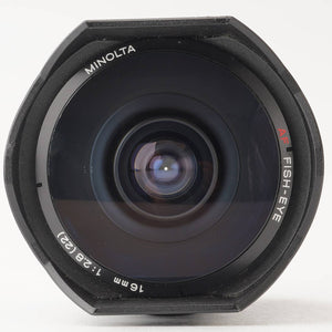 Minolta AF FISH-EYE 16mm f/2.8 A Mount