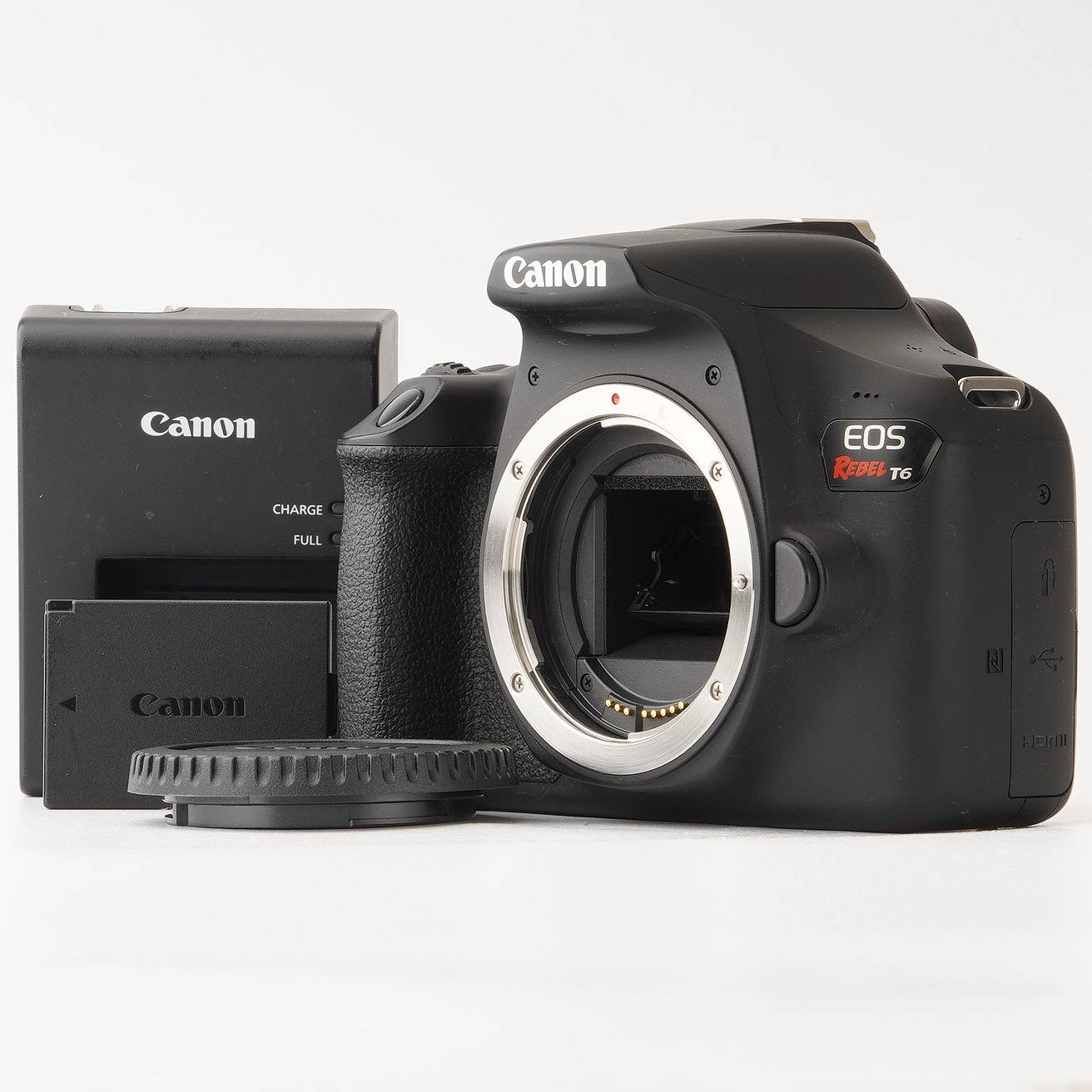 キヤノン Canon EOS REBEL T6 デジタル一眼レフカメラ – Natural 