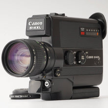 Load image into Gallery viewer, Canon 514XL Super8 Movie Camera / Zoom Lens C-B 9-45mm f/1.4 Macro
