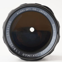 Load image into Gallery viewer, Asahi Pentax Super-Multi-Coated TAKUMAR 85mm f/1.8 M42 Mount
