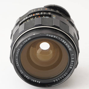 Pentax Asahi Super-Takumar 28mm f/3.5 M42 Mount