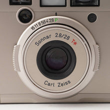 Load image into Gallery viewer, Contax T ix / Carl  Zeiss Sonnar T* 28mm f/2.8
