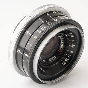 Nikon W-NIKKOR C 3.5cm 35mm f/2.5 S Mount