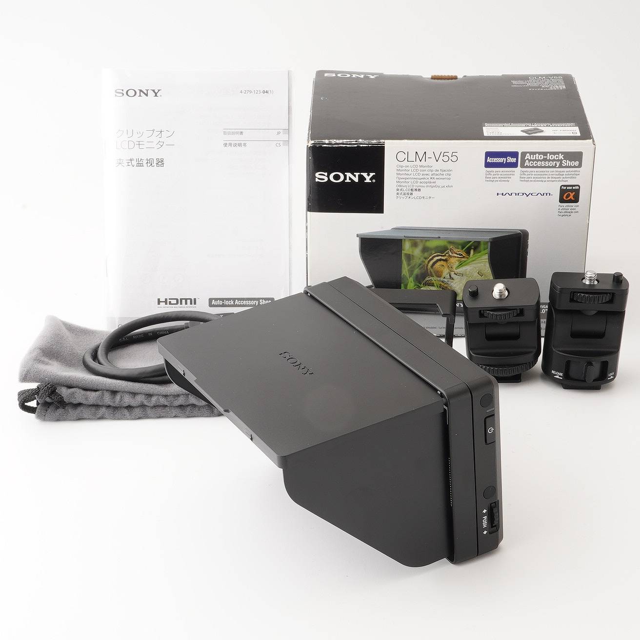 ソニー SONY クリップオンLCDモニター CLMV55 値下げ しました