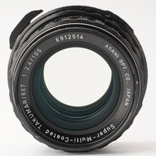 Load image into Gallery viewer, Pentax Asahi Super Multi Coated Takumar 6X7 105mm f/2.4
