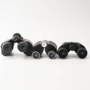 Nikon 8x24 / Kenko SG-Z 30x20-100 / Alpen 60x25 Binoculars