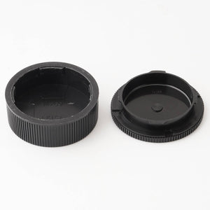 Leica Rear Lens Cap 14269 / Body Cap 14195 for M mount