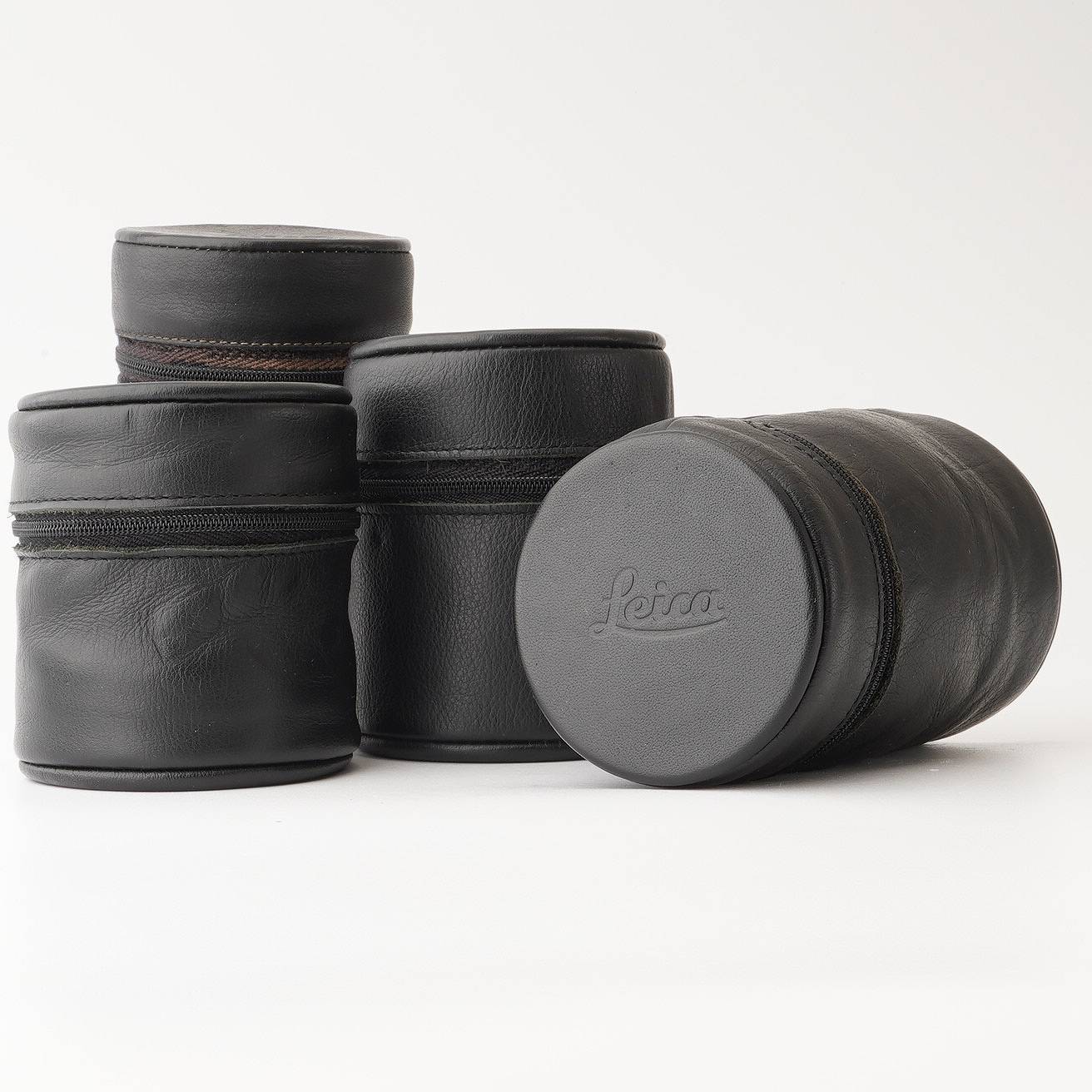 ライカ Leica レンズケース 4本セット ソフトレザーケース