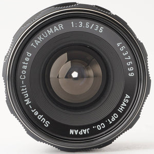Pentax Asahi Super-Multi-Coated TAKUMAR 35mm f/3.5 M42 Mount