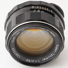 Load image into Gallery viewer, Asahi Pentax Super Takumar 50mm f/1.4 Early Model
