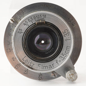 Leica Leitz Elmar 3.5cm 35mm f/3.5 L39 LTM