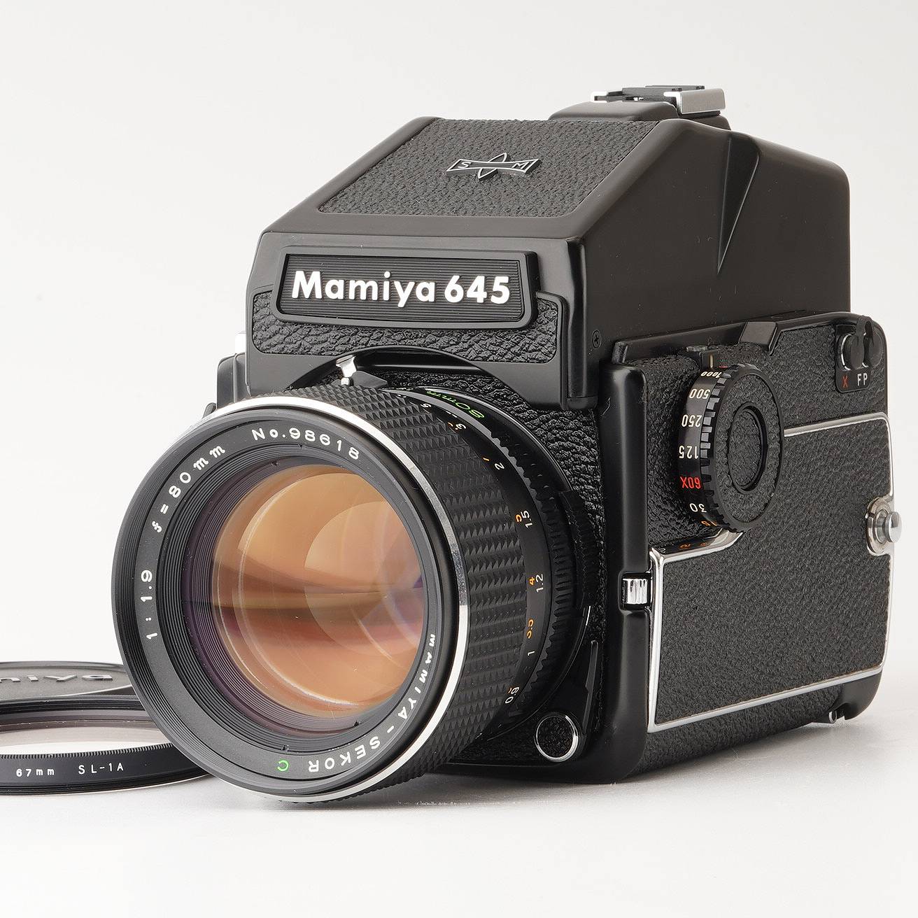 マミヤ Mamiya M645 1000S / MAMIYA SEKOR C 80mm F1.9 中判