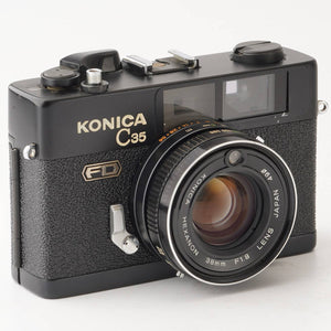 Konica C35 FD Black / Hexanon 38mm f/1.8