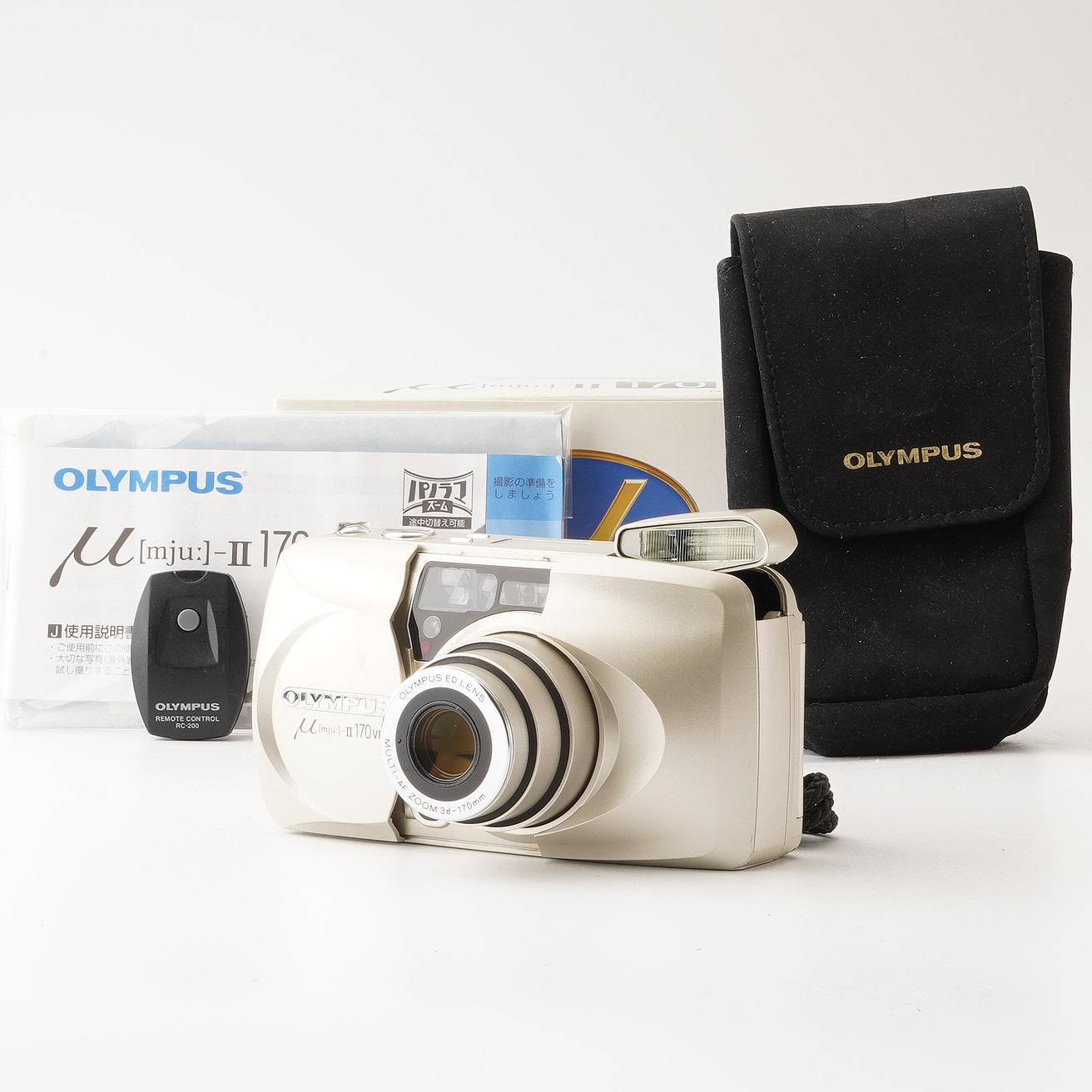 ◾️ OLYMPUS μ Ⅱ 170VF Olympus μ-II 170 VF Zoom 38-170 35mm Point & Shoot Film