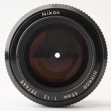 画像をギャラリービューアに読み込む, ニコン Nikon NIKKOR 55mm F1.2 非Ai
