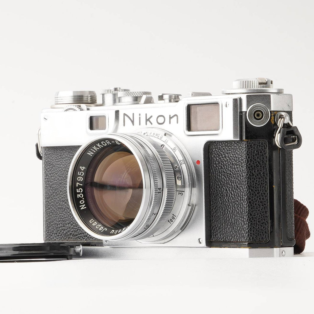 Nikon S2 Early Model Rangefinder Camera  / NIKKOR-S.C 5cm 50mm f/1.4