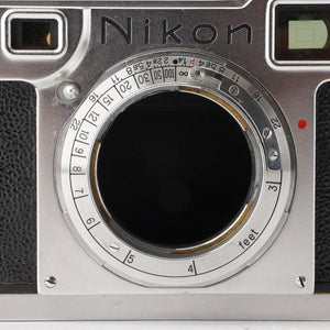 Nikon S2 Early Model Rangefinder Camera  / NIKKOR-S.C 5cm 50mm f/1.4