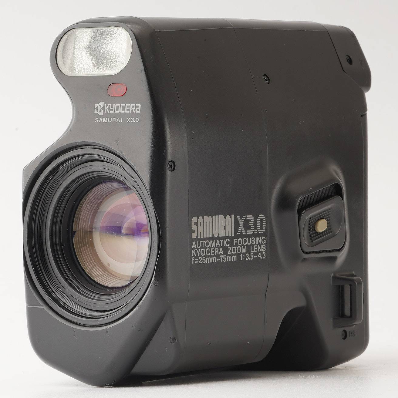 京セラ Kyocera 最高 SAMURAI X3.0 / AF Zoom Lens 25-75mm F3.5-4.3