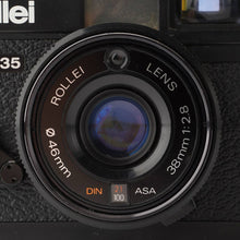 Load image into Gallery viewer, Rollei Flash 35 / 38mm f/2.8 35mm Point and Shoot Film Camera
