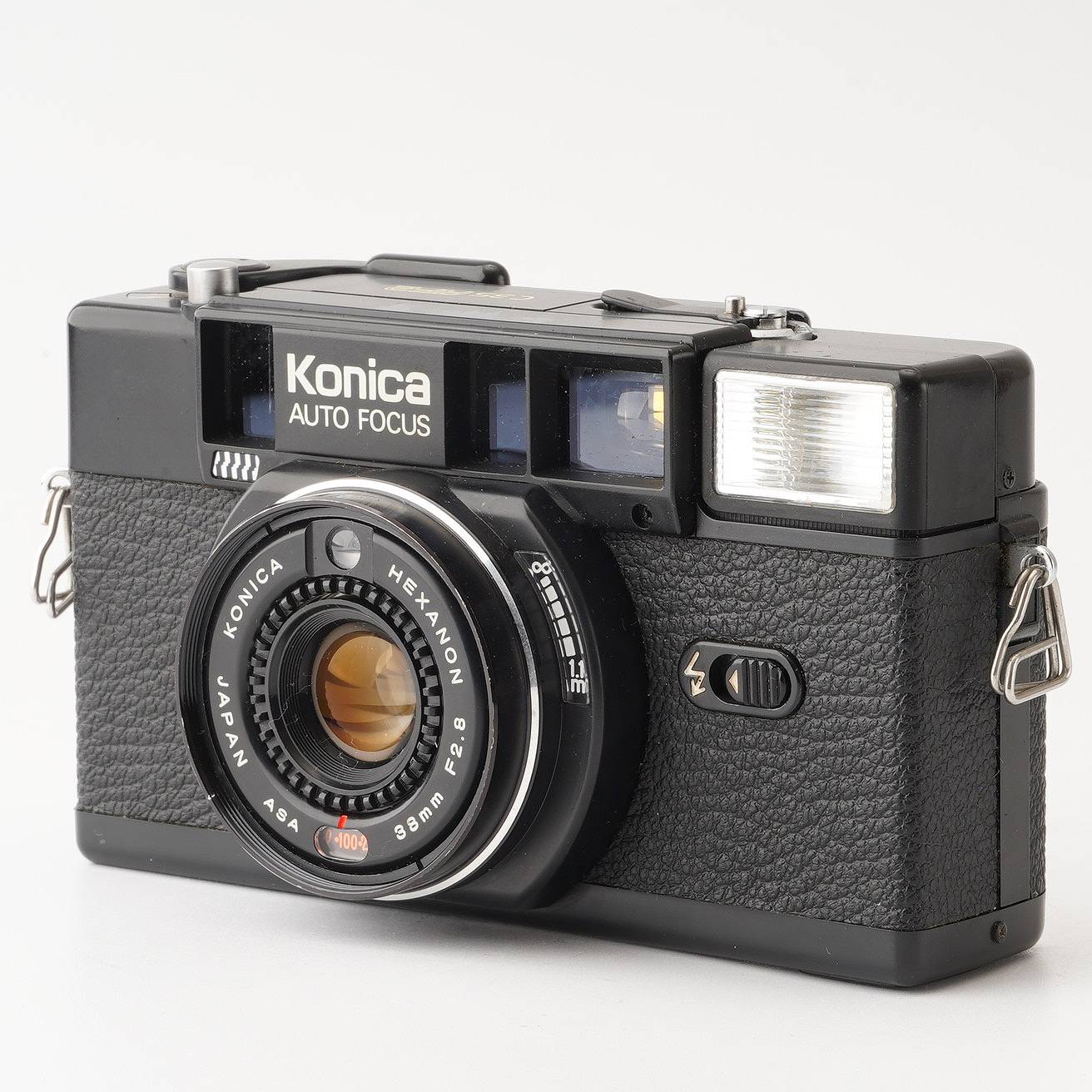 395- KONICAコニカC35EF ピッカリコニカ 分解整備済の完動極美品