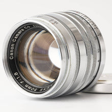 画像をギャラリービューアに読み込む, キヤノン Canon Serenar 50mm F1.8 ライカ L39マウント
