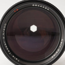 Load image into Gallery viewer, Contax Carl Zeiss Tele-Tessar 200mm f/3.5 T* AEG
