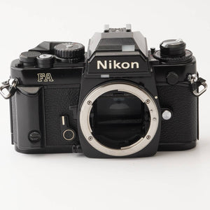 Nikon FA Black Body 35mm SLR Film Camera