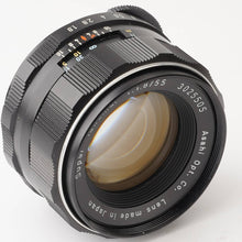 Load image into Gallery viewer, Pentax Asahi Super Takumar 55mm f/1.8 M42 Mount
