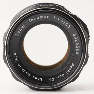 Pentax Asahi Super Takumar 55mm f/1.8 M42 Mount