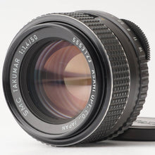 Load image into Gallery viewer, Pentax Asahi SMC TAKUMAR 50mm f/1.4 M42 Mount
