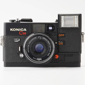 Konica C35 EF 35mm Compact Film Camera / Hexanon 38mm f/2.8