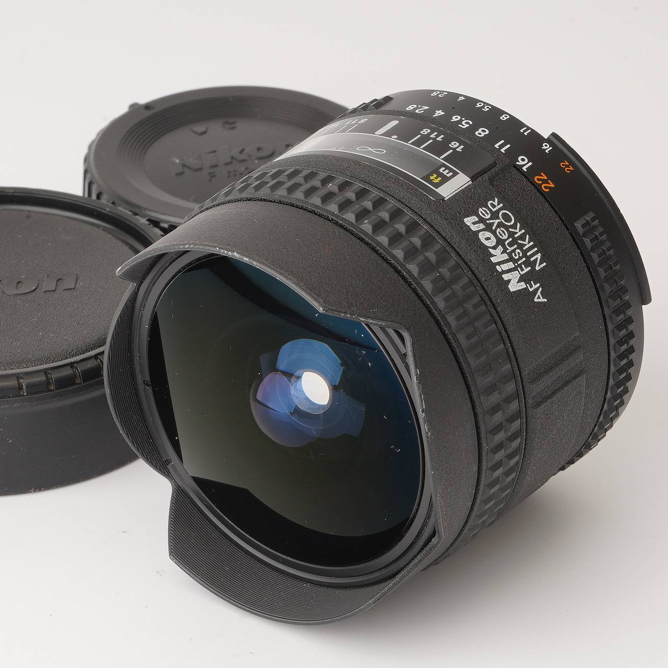 レンズ(単焦点) Nikon AF Fisheye Nikkor 16mm f2.8 カメラレンズ AI