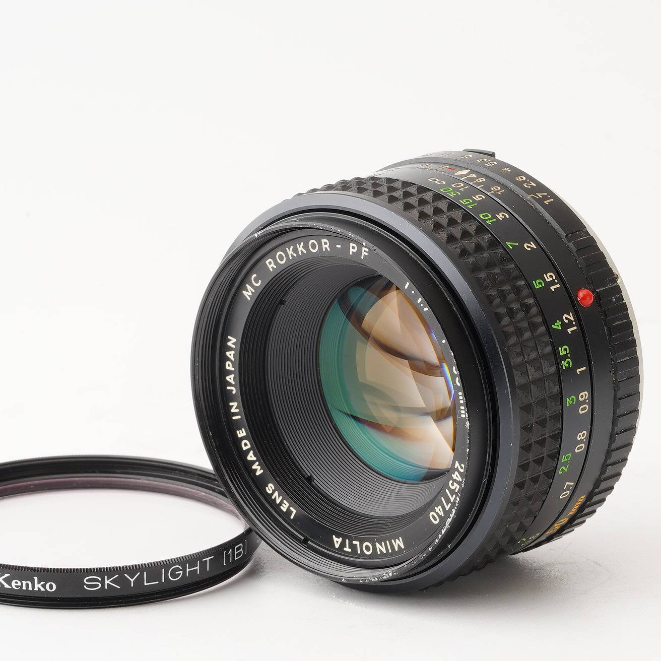 Minolta MC Rokkor-PF 50mm f/1.7 – Natural Camera / ナチュラルカメラ
