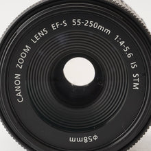 Load image into Gallery viewer, Canon EF-S 55-250mm f/4-5.6 IS STM
