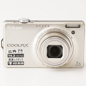 ニコン Nikon COOLPIX S6000 / NIKKOR 7x Wide Optical zoom ED VR 5.0-35mm F3.7-5.6