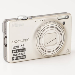 ニコン Nikon COOLPIX S6000 / NIKKOR 7x Wide Optical zoom ED VR 5.0-35mm F3.7-5.6