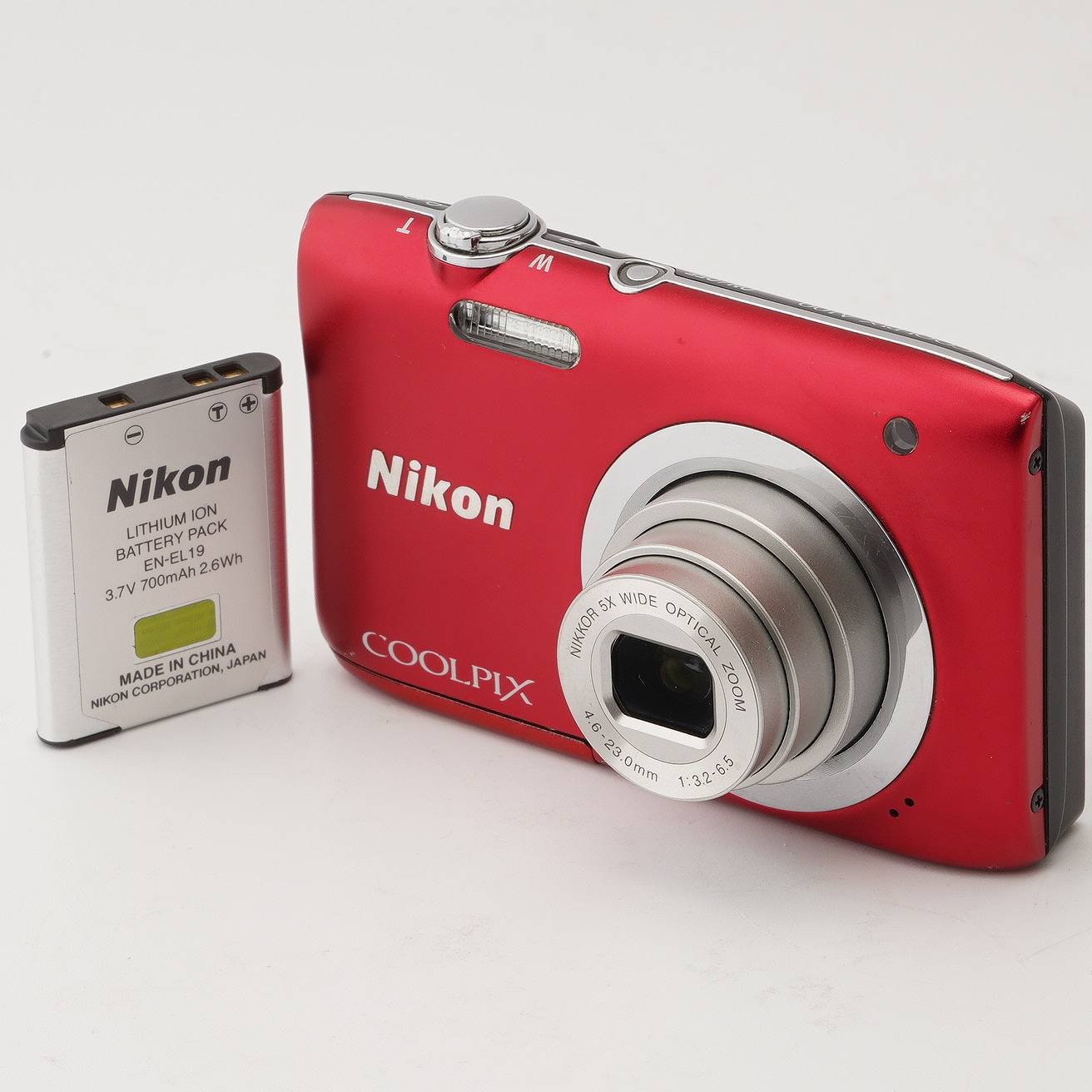 3226 Nikon COOLPIX A100 レッド デジカメ ヨドバシ.com - COOLPIX A100 レッド [コンパクトデジタルカメラ
