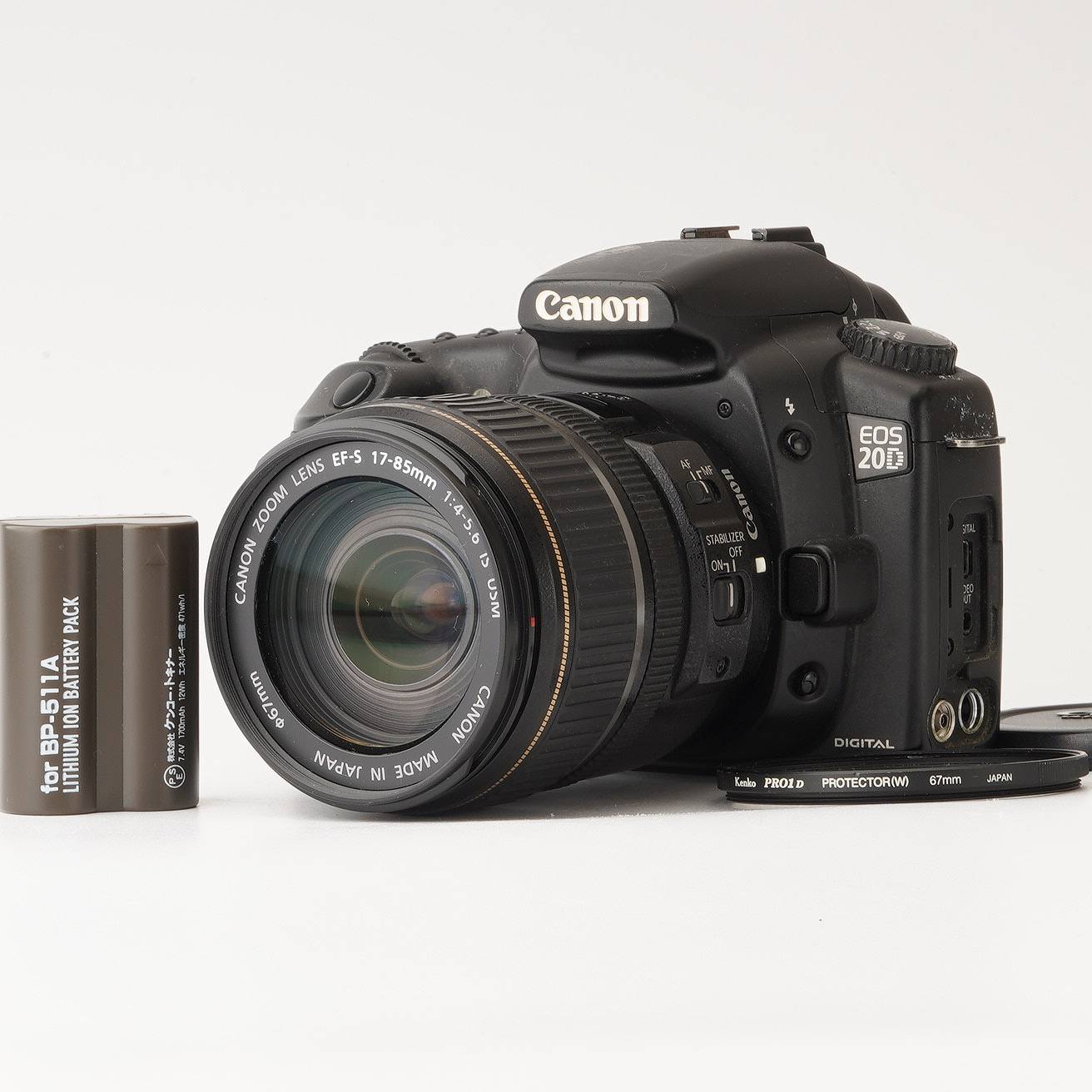 Canon キャノン EOS 20D EF-S 17-85mm 1:4-5.6 IS USM 一眼レフ デジタル