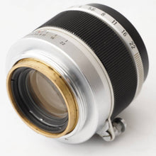 画像をギャラリービューアに読み込む, キヤノン Canon 50mm F1.8 L39 LTM
