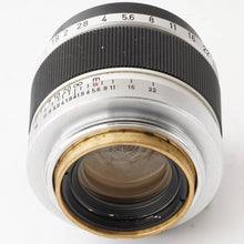 画像をギャラリービューアに読み込む, キヤノン Canon 50mm F1.8 L39 LTM
